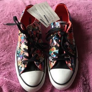 NWT Converse size 7 HTF Print All Stars