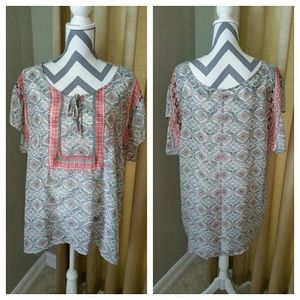 Maurices Chiffon Boho Blouse