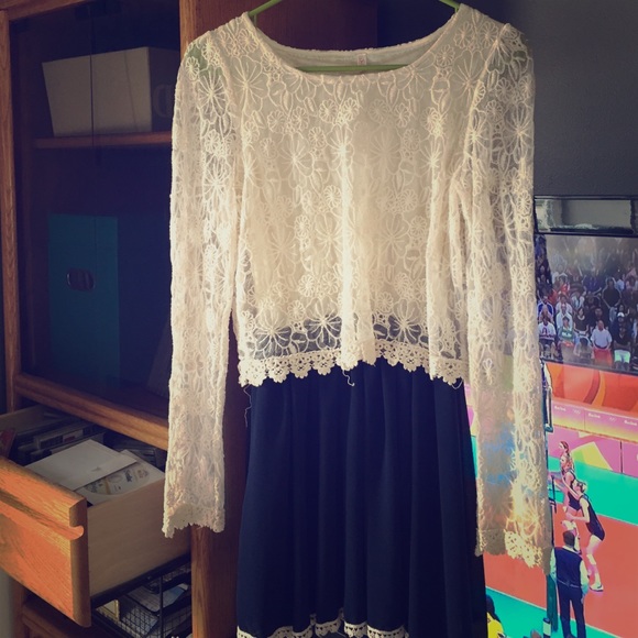 Adorable short lacey  dress