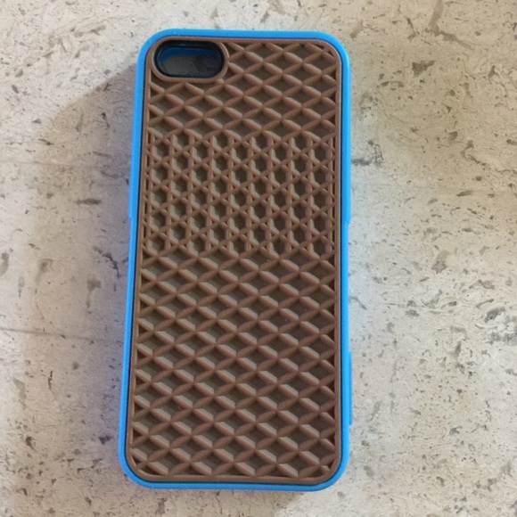 iPhone 5/5s/SE Blue/Brown Vans Case