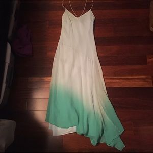 Silk Ombré dress