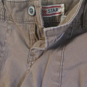 Tan/khaki French Star shorts