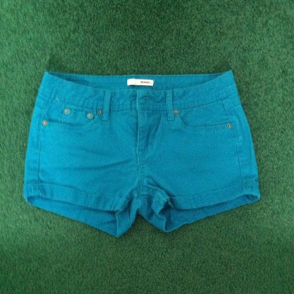 Blue shorts