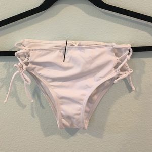 San Lorenzo high waisted bikini WHITE