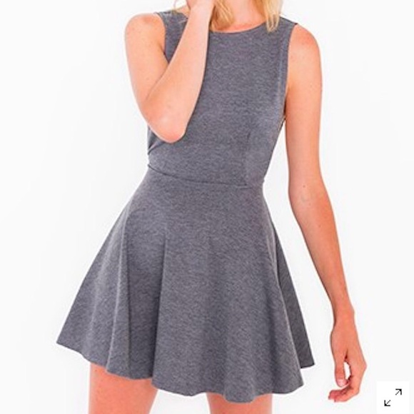 american apparel sleeveless skater dress American Apparel Sleeveless Skater Dress