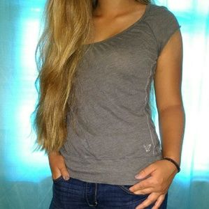 Grey American Eagle shirt