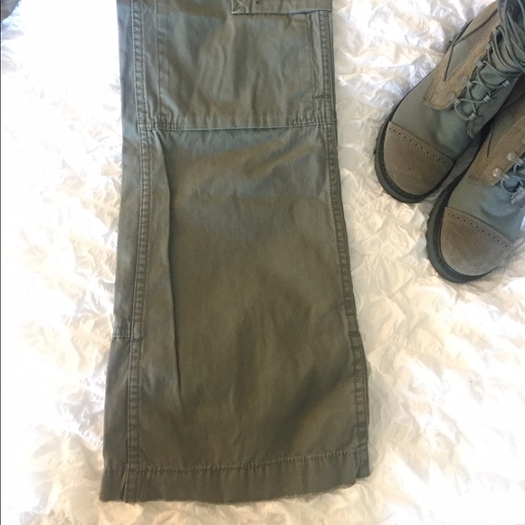 Army green cargo pants - Picture 4 of 4