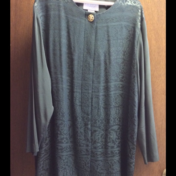 Emerald Green Tunic dress set