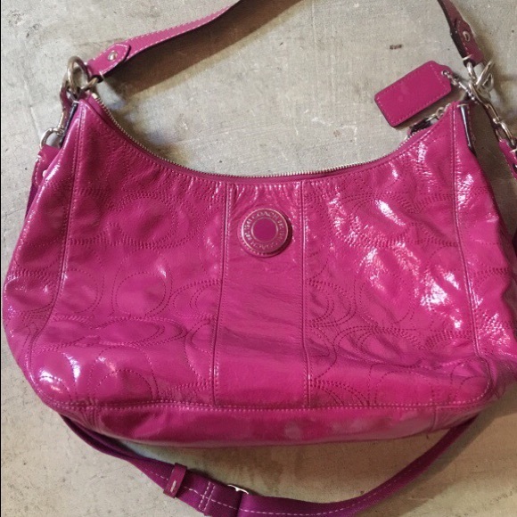 Coach two strap purse