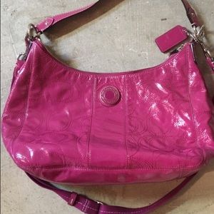 Coach two strap purse