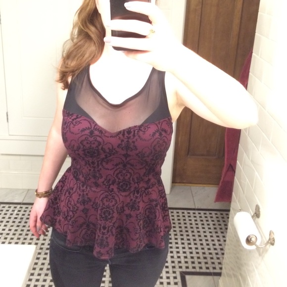 Feminine Mystique peplum top from modcloth - Picture 4 of 4