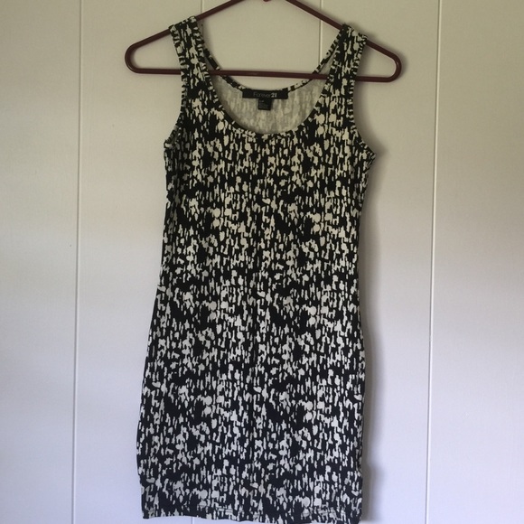 Abstract print BodyCon Dress