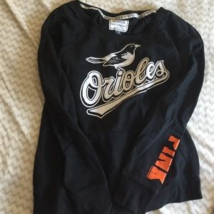 PINK Orioles sweatshirt M