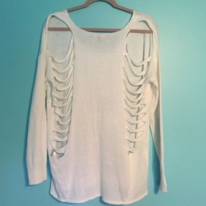 Forever 21 cut out sweater