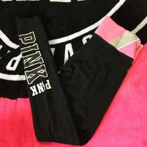 Vs pink yoga pants TRADE