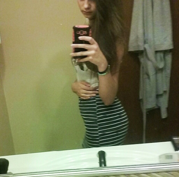 Striped Mini Skirt - Picture 2 of 4