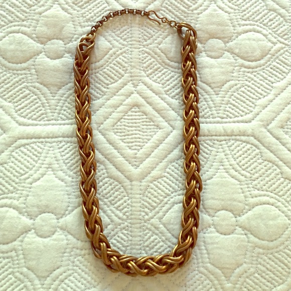 Copper metal 16" necklace