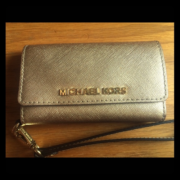 Michael Kors cell phone wristlet