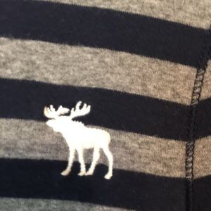 Abercrombie striped long sleeve top