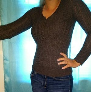 Brown Abercrombie sweater