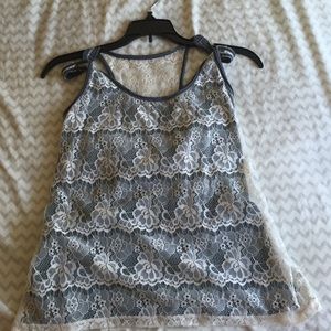 Lace tank