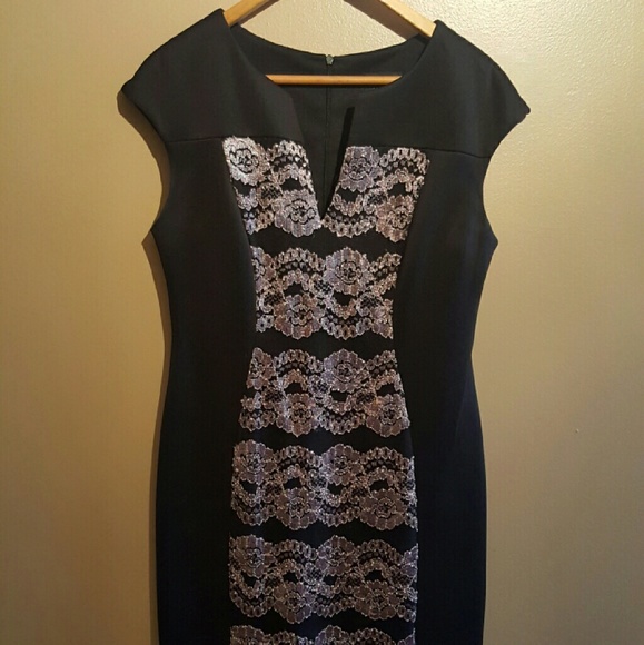 Dress Barn Fitted Dress