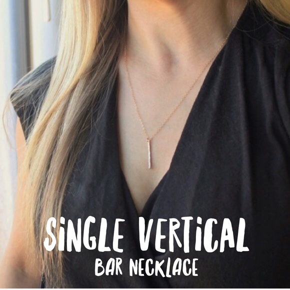 Vertical Bar Necklace