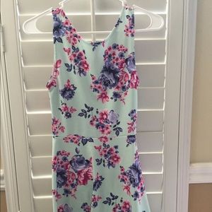 Floral A line dress