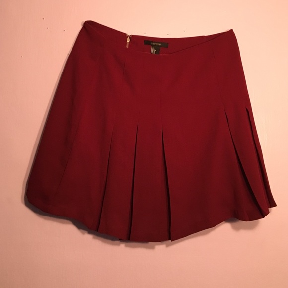Maroon Skirt