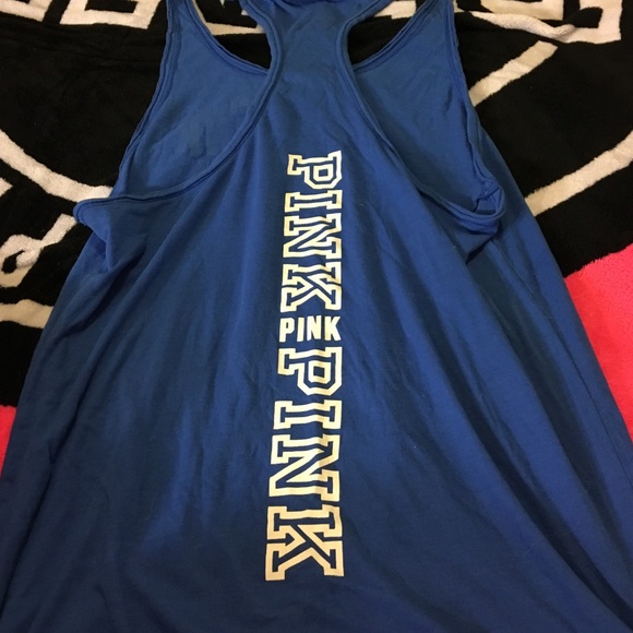 Vs pink blue tank top - Picture 2 of 2