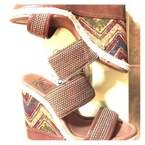 Lucky brand Bombay wedges