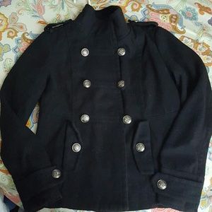 Black Pea Coat