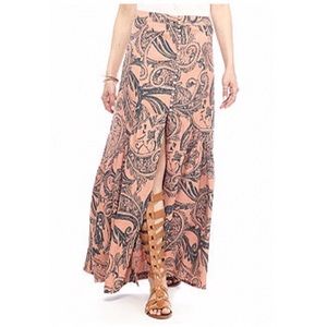 Free People 'Smooth Sailing' Maxi Skirt