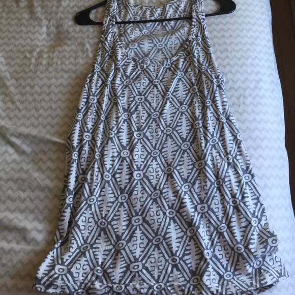 Tribal print tank