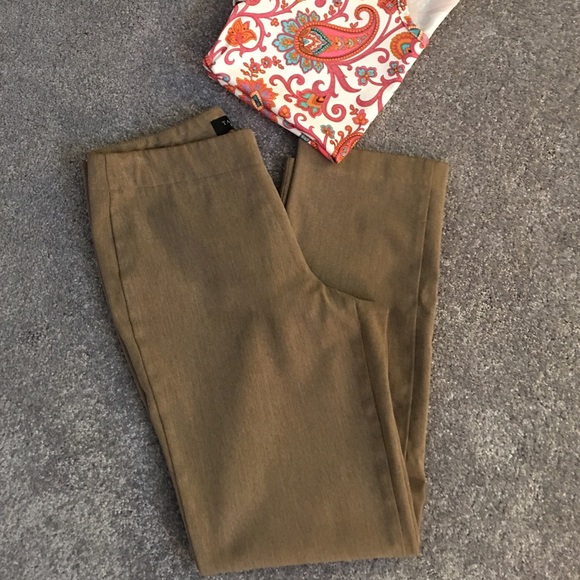 Beautiful light brown dress pants.