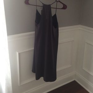 Black/grey reversible Express dress