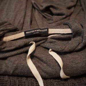 Grey Brandy Melville hoodie