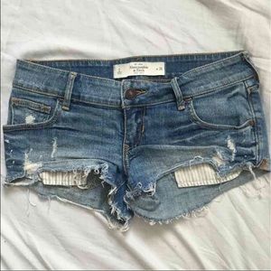 Abercrombie jean shorts