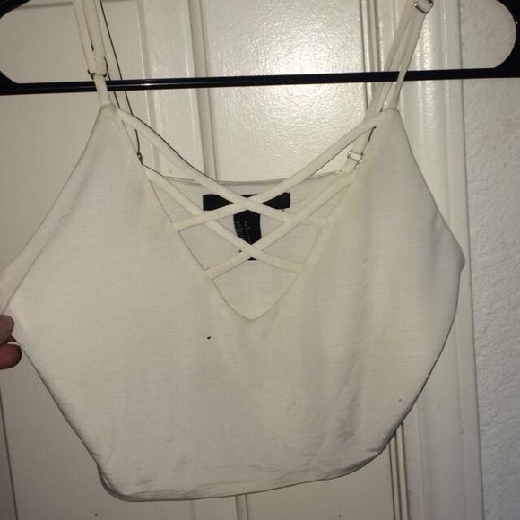 Crop top with chest straps - Picture 1 of 3