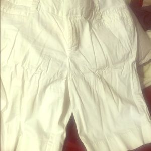 White long shorts (need ironed).