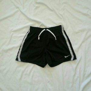 Nike mid length shorts
