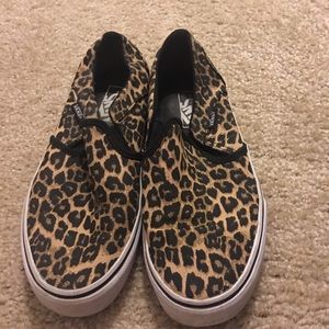 Leopard Slip-On Sneakers