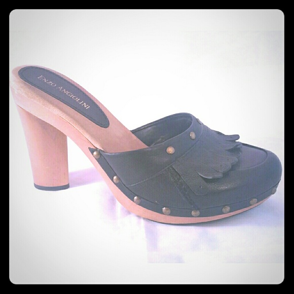 Enzo Angiolini Shoes - SOLD** Enzo Angiolini Leather Clogs