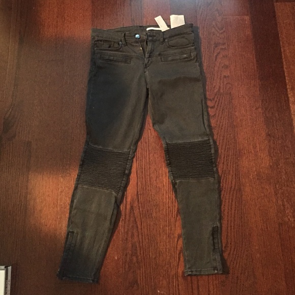 Zara moto jeans