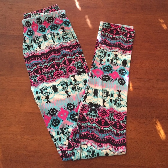 Super Soft Colorful Patterned Leggings
