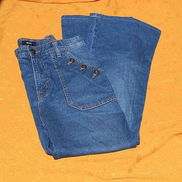 Flared jeans