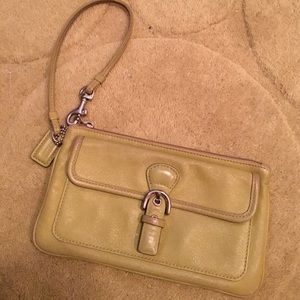 Authentic Coach Wristlet