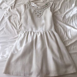 Garcia cream dress