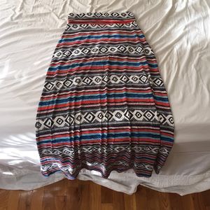 Pattern maxi skirt - Moa Moa