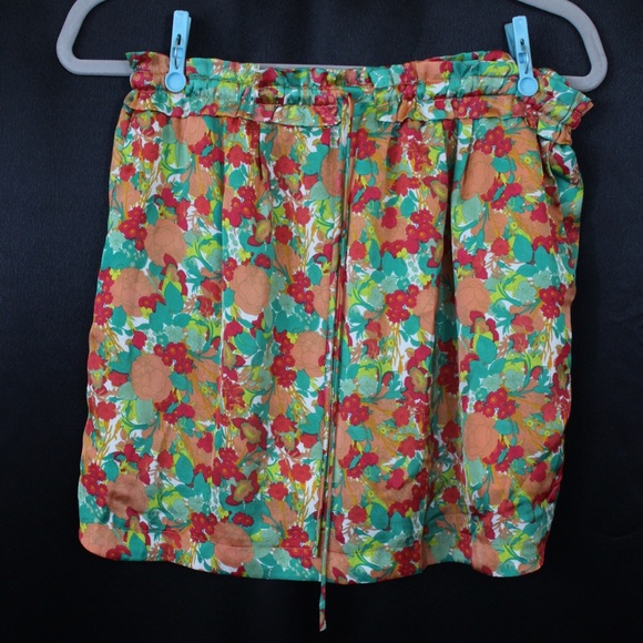 Bright Floral Skirt